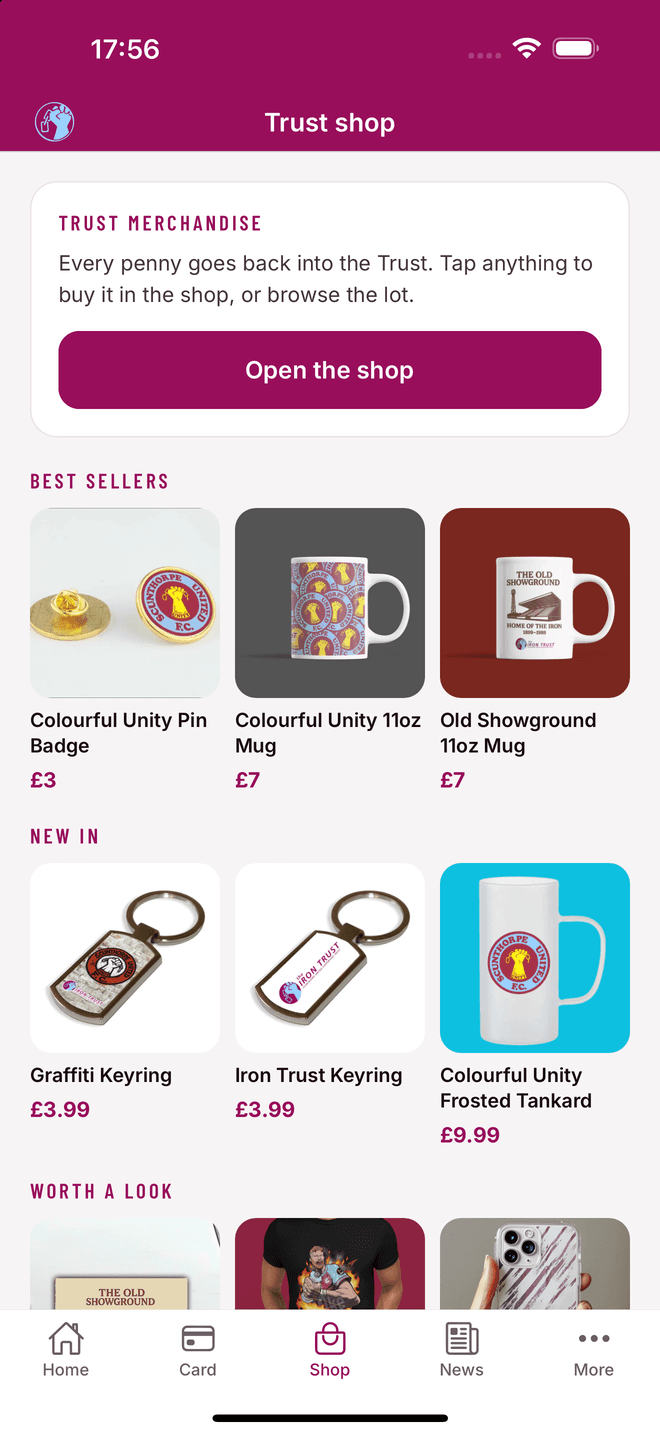 The Trust shop