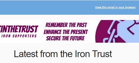 Sponsor the Iron Trust Newsletter